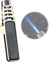 BlazeBrite Torch Lighter: Windproof Jet Flame Refillable Butane Lighter